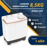 Lavadora Semiautomática 8.5 kgs