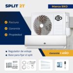 Split 2 Toneladas Con Accesorios