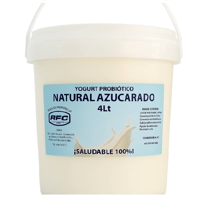Tanqueta de Yogurt Natural