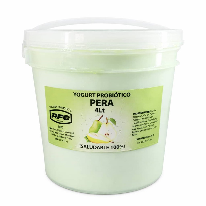 Tanqueta de Yogurt Pera