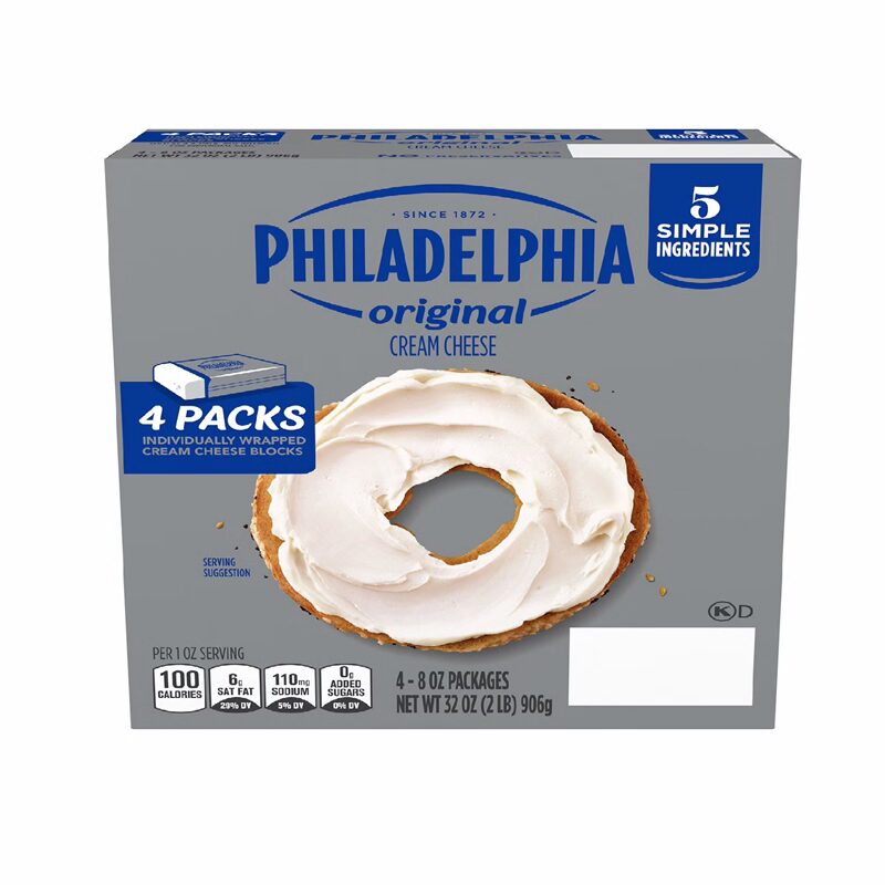 Queso Crema Filadelfia Pack 4