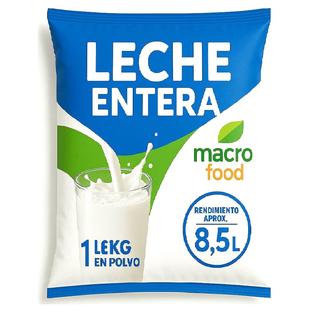 Leche Entera en Polvo