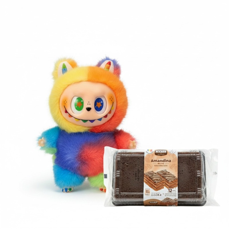 Combo Labubu Arcoiris y Amandina