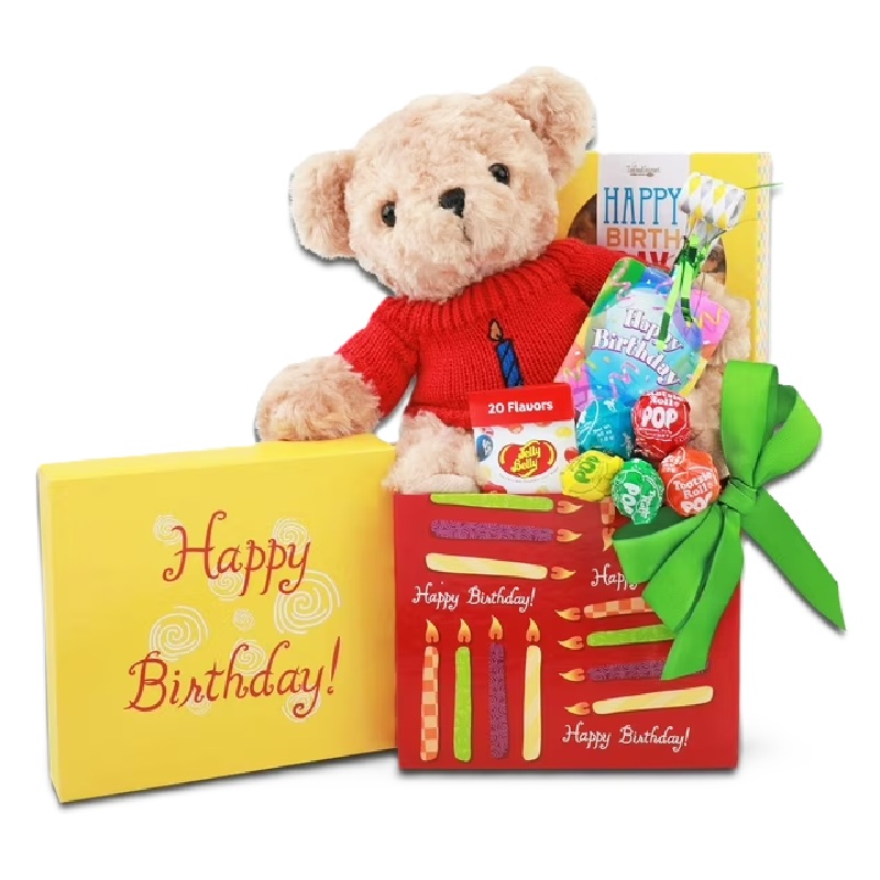 Cesta de Regalo de Feliz Cumpleaños