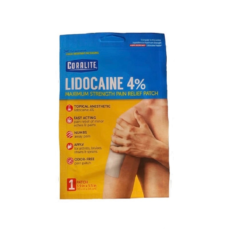 Parche de Lidocaína 4% Coralite