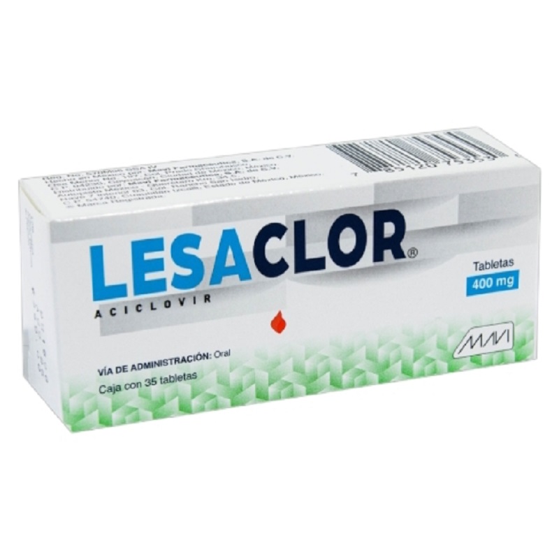 Lesaclor - Aciclovir Tabletas