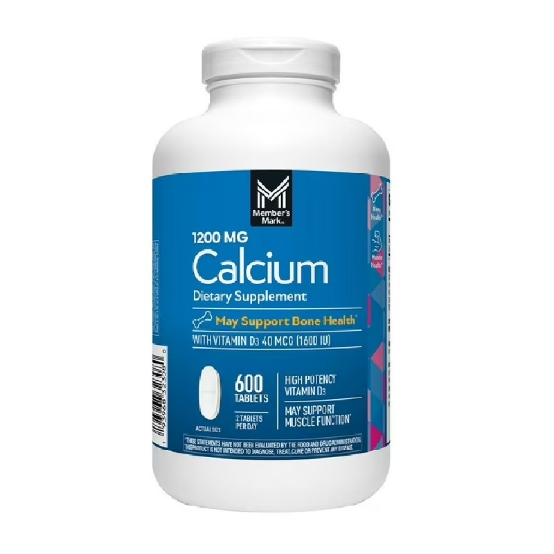 Tabletas de Calcio con Vitamina D3