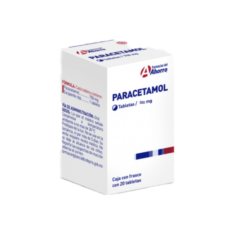 cuba-alimentos-restaurantes-viajes-envios-medicina-Paracetamol-FA Paracetamol - Imagen 1