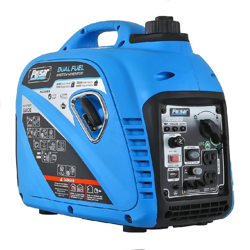 Generador Portátil de Combustible Dual de 2,200 W