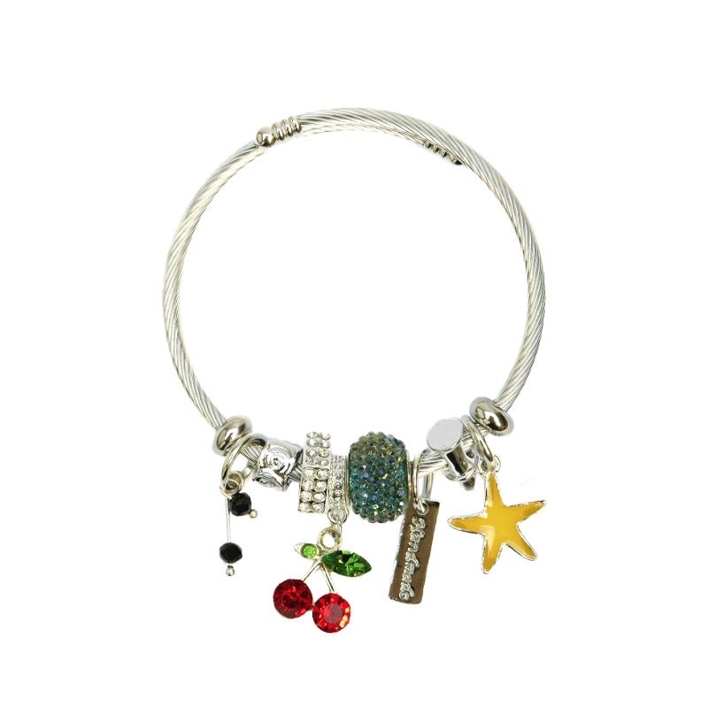Pulsera Tipo Pandora Acero Inoxidable M373