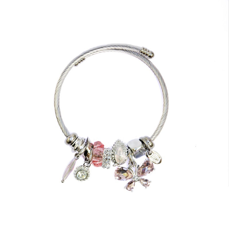 Pulsera Tipo Pandora Acero Inoxidable M402