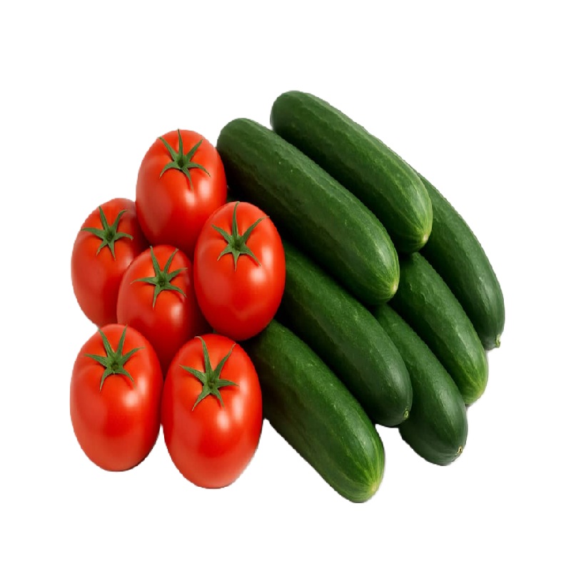 Tomate + Pepino