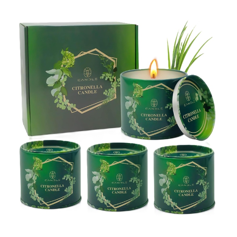 Velas de Citronela para Exteriores