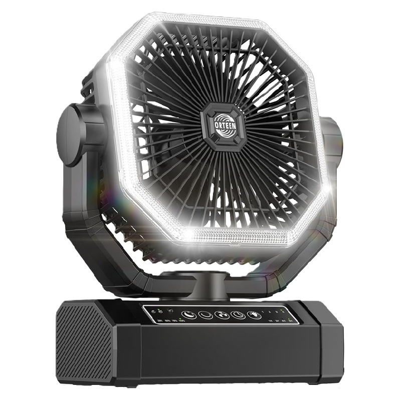 Ventilador Recargable Portátil de Campamento