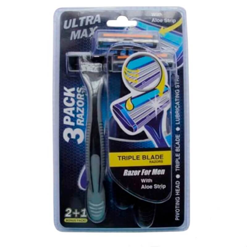 Máquina Afeitar Hombres Ultra Max 3pack #17