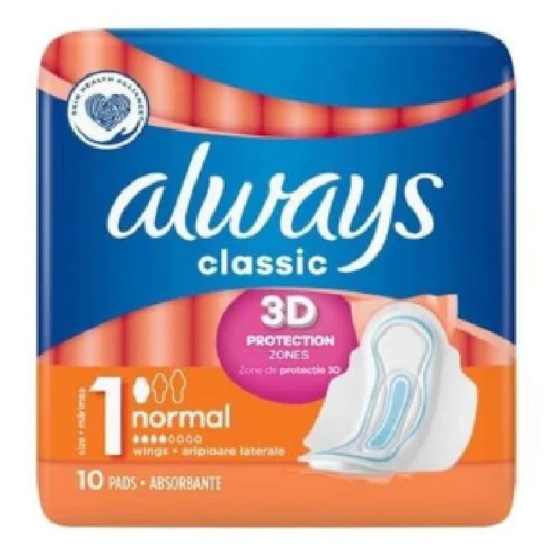 Almohadillas Sanitarias Always Classic