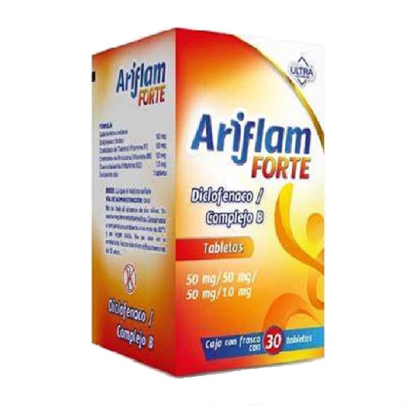 Ariflam Forte - Diclofenaco, Complejo B