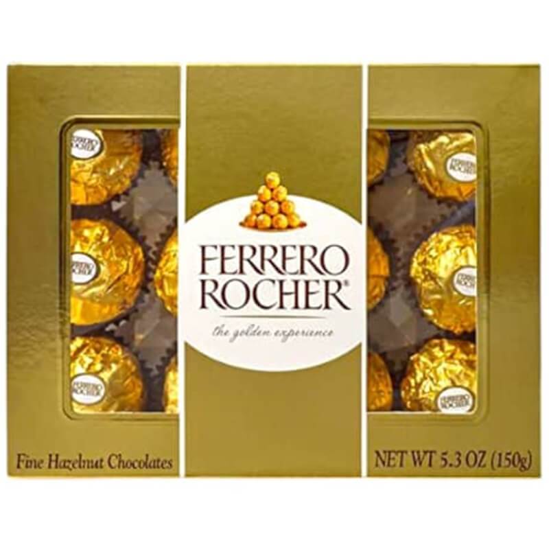 Bombones Ferrero de Avellana