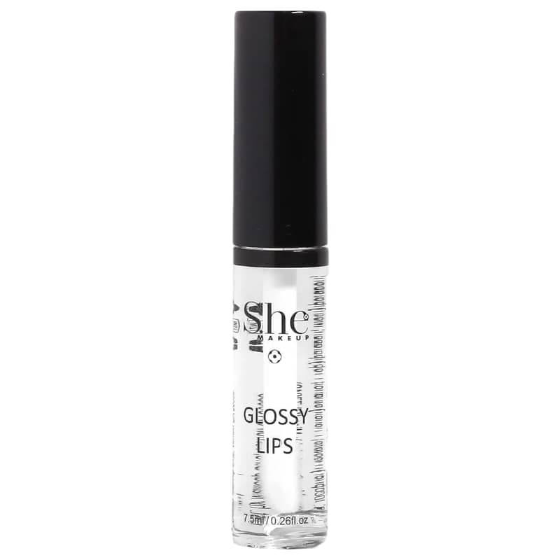 Brillo Labial Liso Transparente