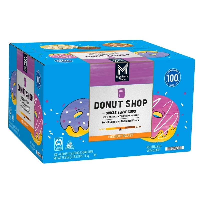 Café Donut Shop Tostado Medio