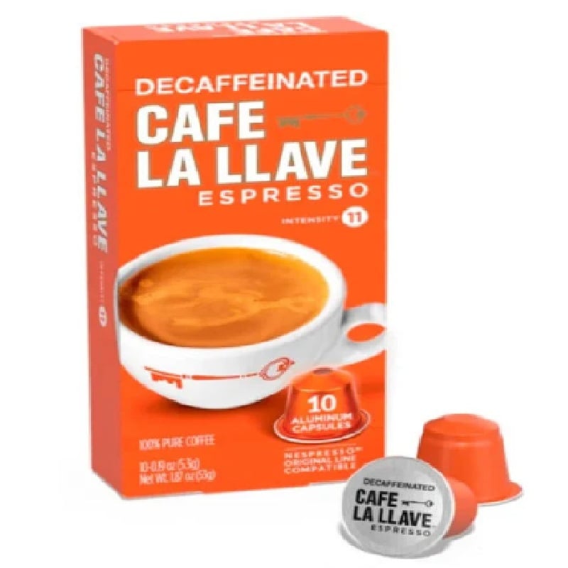 Café La Llave Decaf en Cápsulas