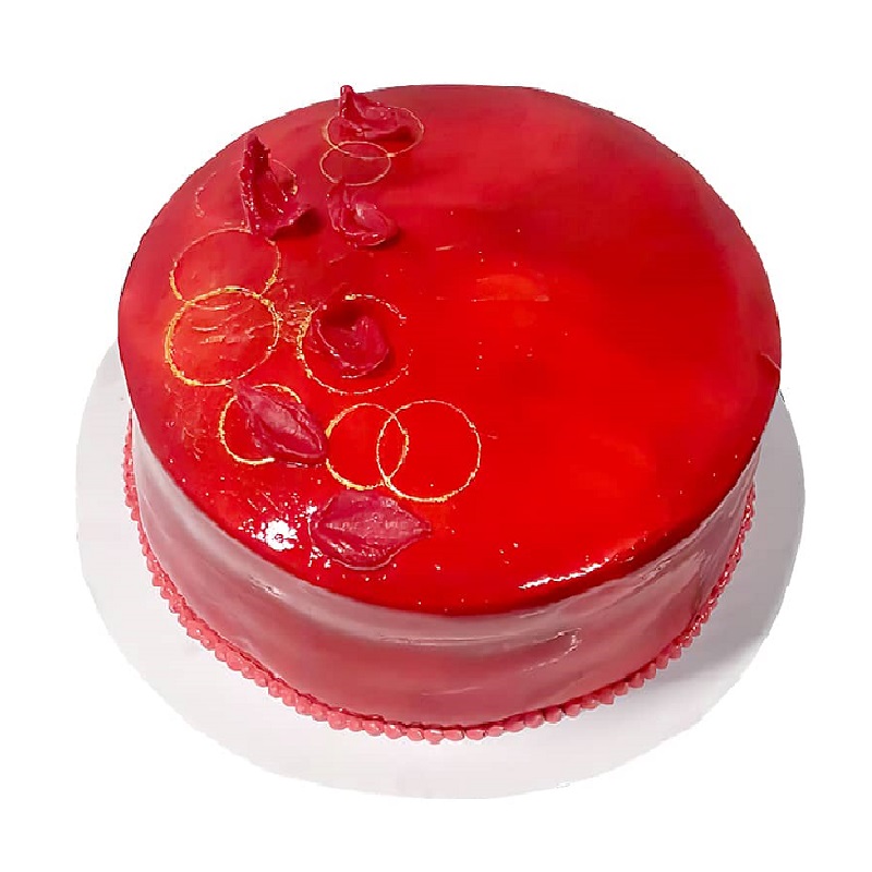 Cake Círculos de Fresa
