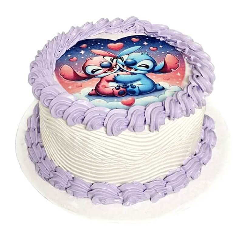 Cake Stich Enamorado