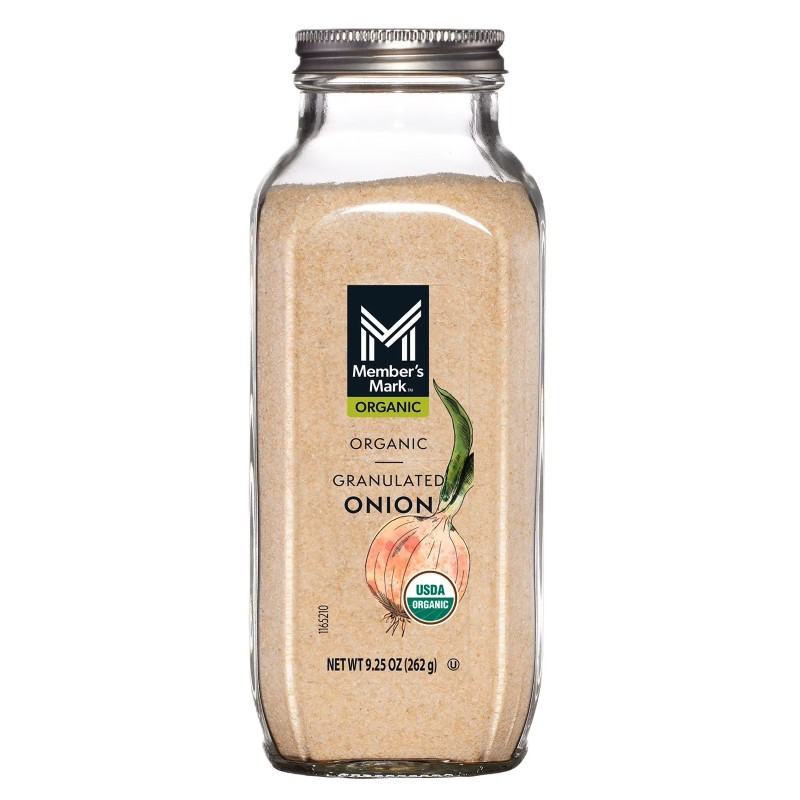 Cebolla orgánica granulada