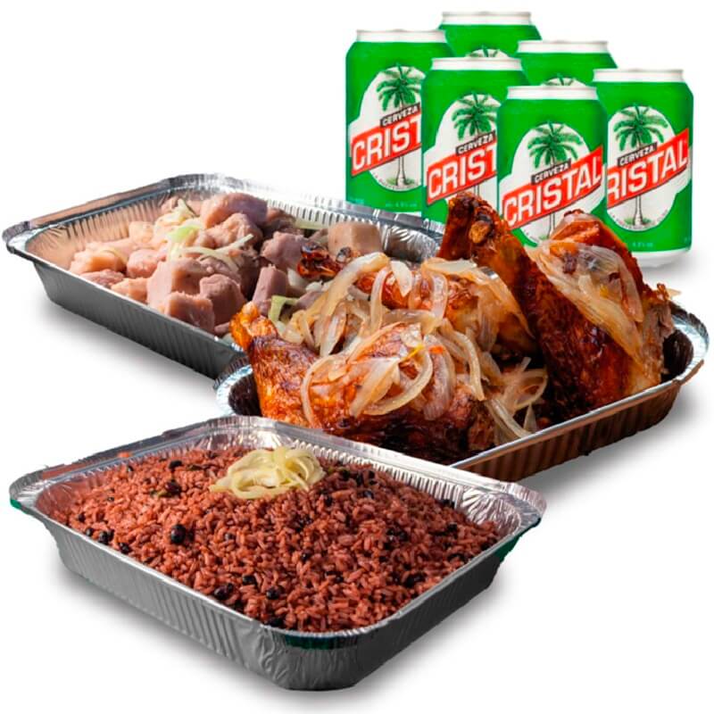 Cena Pollo Asado + Cerveza