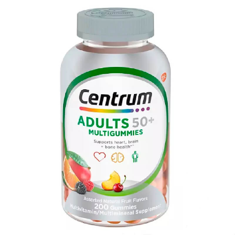cuba-alimentos-restaurantes-viajes-envios-medicina-centrum-50-gummies Centrum 50+ Gummies - Imagen 1