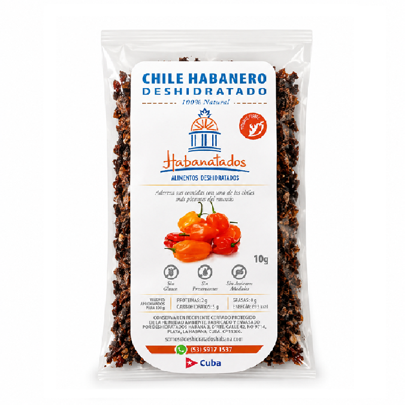 Chile Habanero Deshidratado Escama