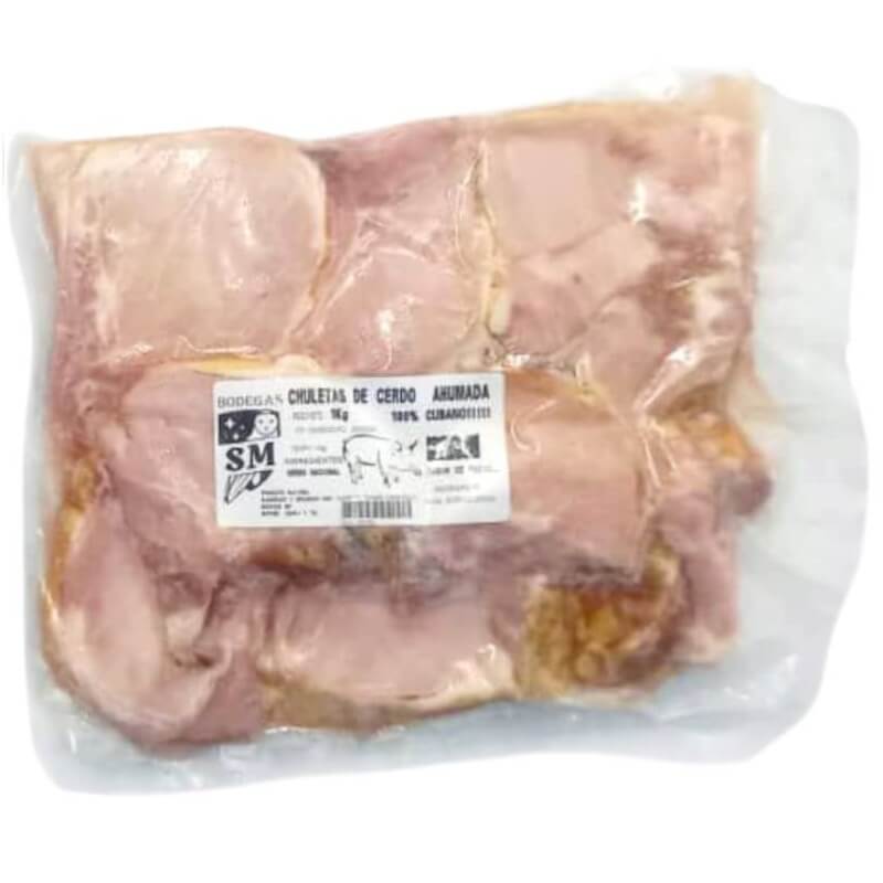 Chuletas de Cerdo Ahumadas