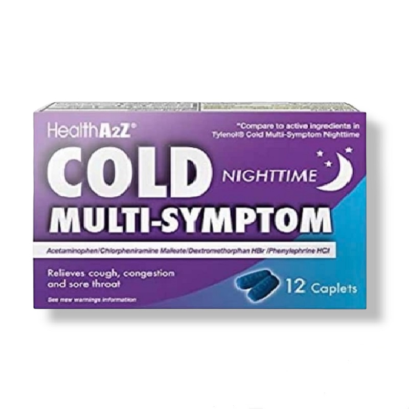 Cold Multi- Symptom HealthA2Z Nighttime