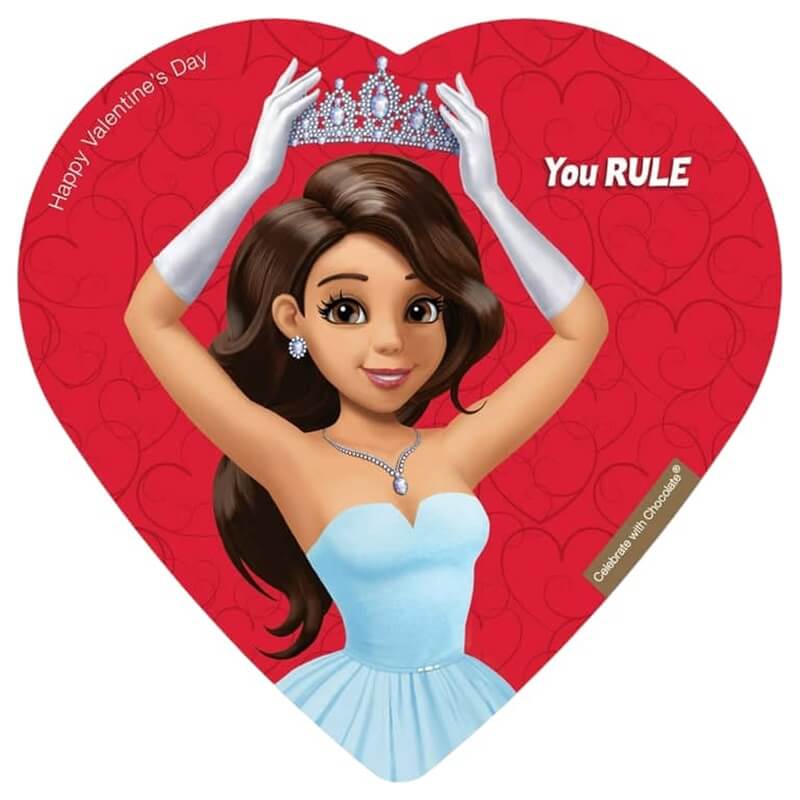 Corazón de Chocolates Princesa