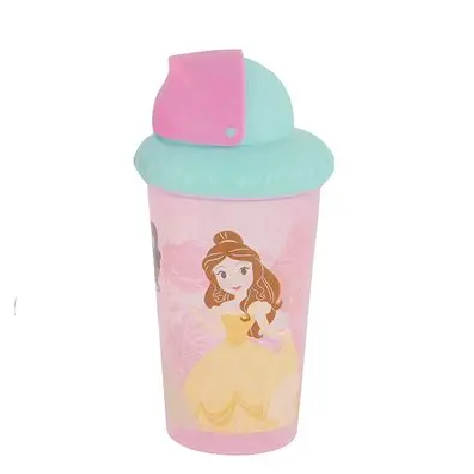 Vaso con Popote Princesa