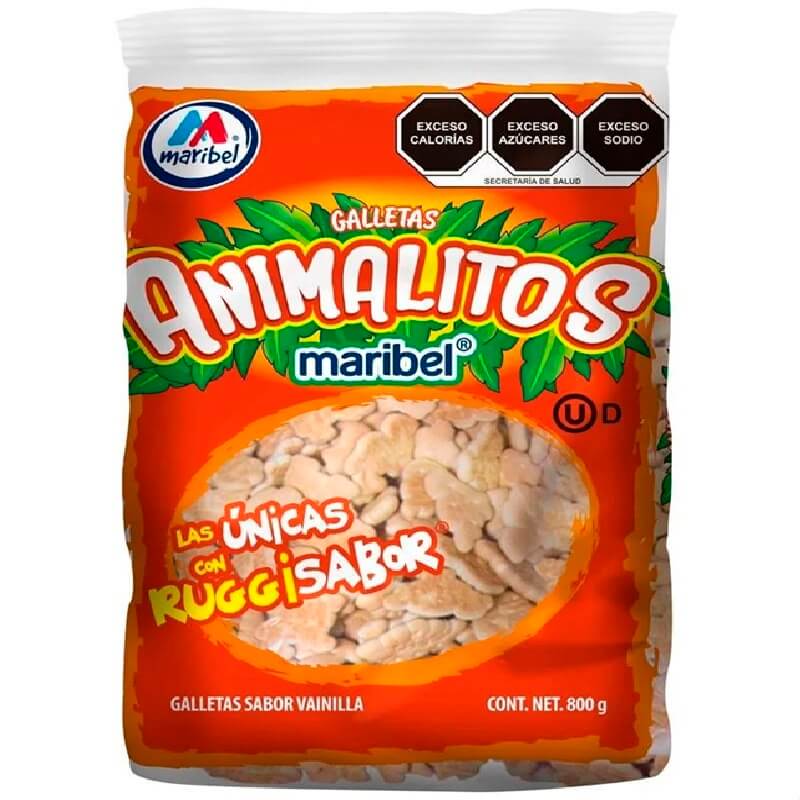 Galletas Animalitos Sabor Vainilla