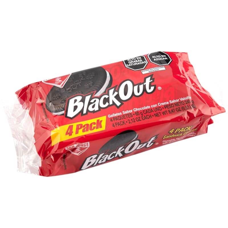 Galletas de Chocolate y Vainilla Black Out
