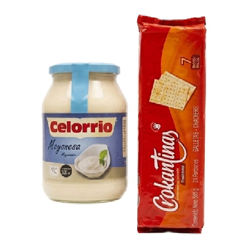 Galletas Crokantinas Con Mayonesa