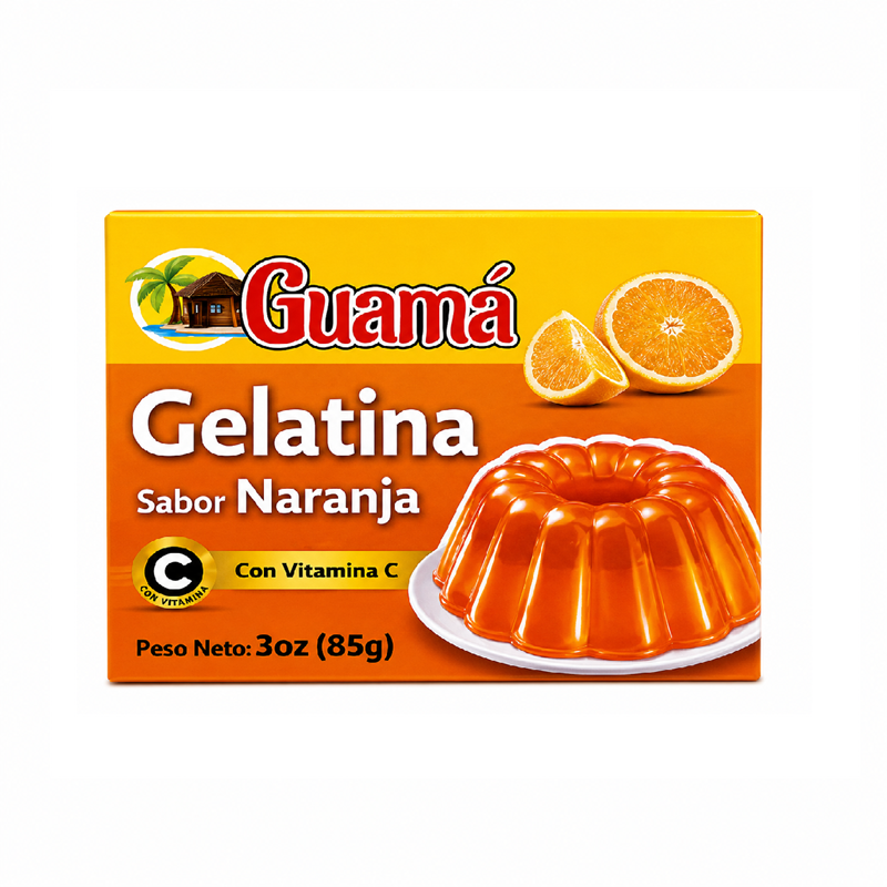 Gelatina de Naranja