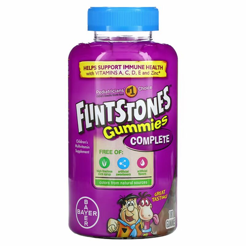 Gummy Multivitaminas Flintstones 180u