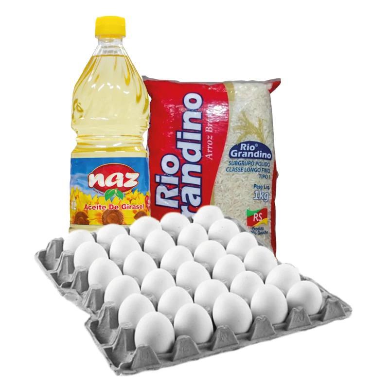 Huevo + Arroz + Aceite