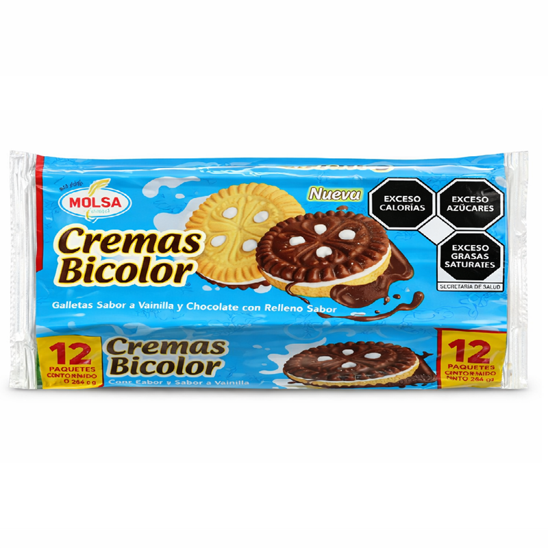 Galletas Crema Bicolor
