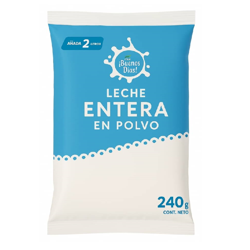 Leche Entera Buenos Dias 240g