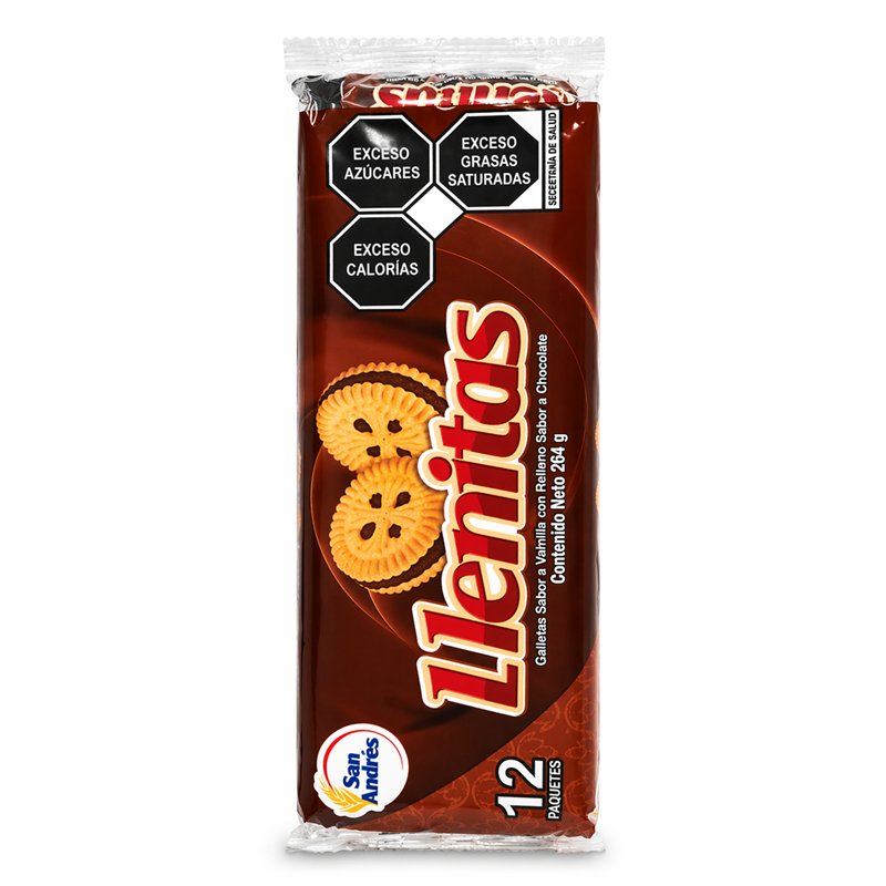 Galletas Llenitas Chocolate