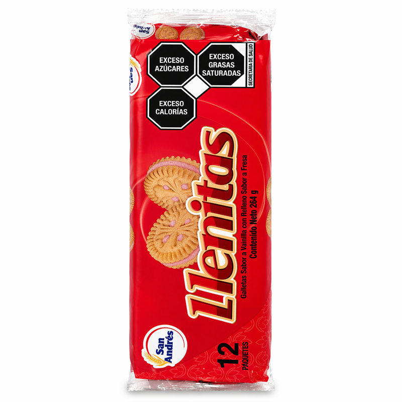 Galletas Llenitas Fresa