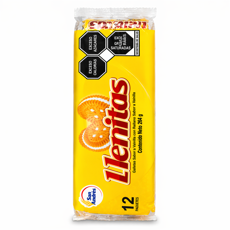 Galletas Llenitas Vainilla