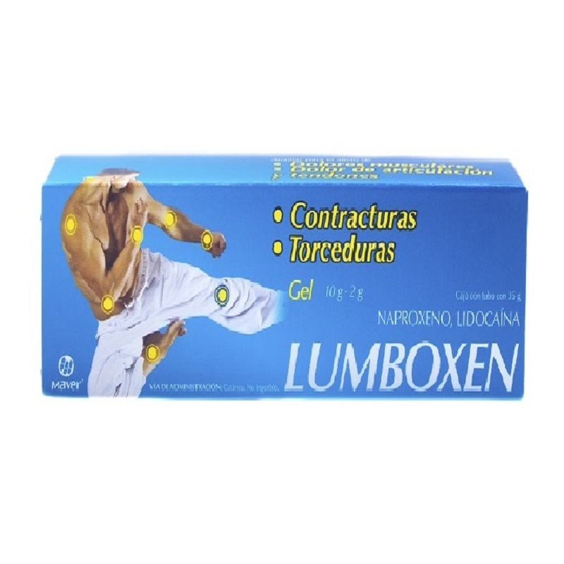 Lumboxen Gel - Naproxeno, Lidocaína