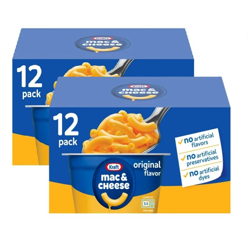 Macarrones con Queso-Pack 2 Cajas