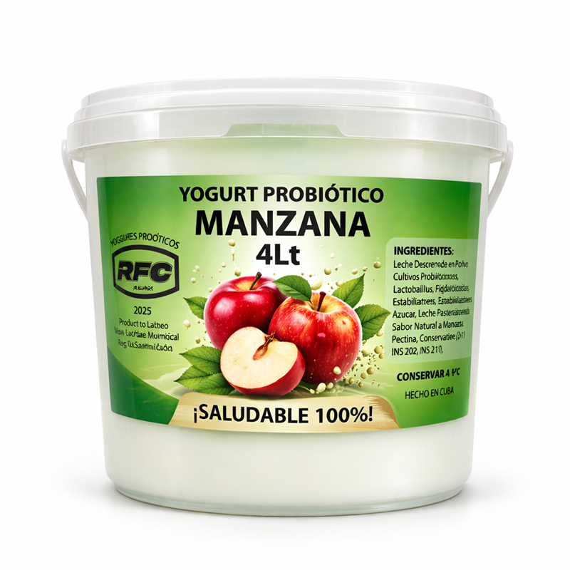 Tanqueta de Yogurt Manzana