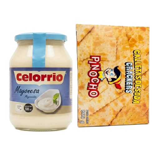 Galletas Pinocho Con Mayonesa